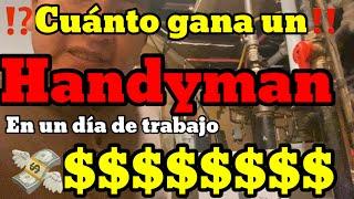 Cuanto gana un handyman en un día de trabajo? #dinerofacil