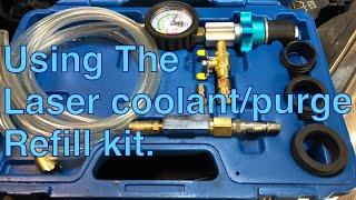 How to use a coolant vacuum refill tool. Eliminate cooling system airlocks!