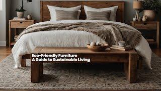 Eco-Friendly Furniture: A Guide to Sustainable Living