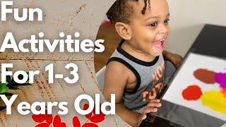 How To Entertain 1-3 Years Old | 9 Fun Activities For Infants And Toddlers