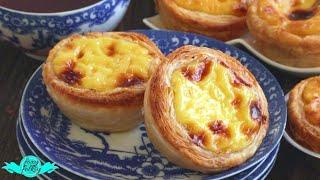 Authentic Pastel de Nata: Portuguese Egg Tart Recipe by FOXY FOLKSY