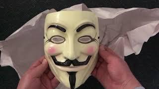 Guy Fawkes mask, From the V movie!