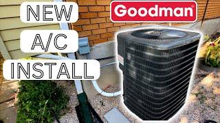 New Heating And Air Conditioning System Installation   -Start To Finish-