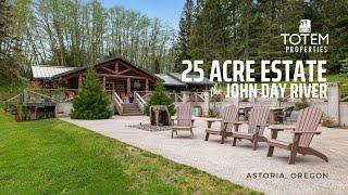 Private 25 Acre Estate With Luxury Lodge | Oregon Coast Real Estate For Sale