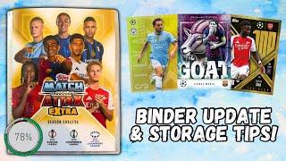 Topps Match Attax 2024/25 binder update! How to store your cards!