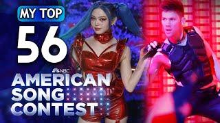 American Song Contest - My Top 56 (Two Years Later)