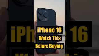 iPhone 16   : Don't Waste Your Money, Watch this 
