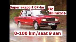 Turbolu VAZ-2107 və 07-nin digər eksport versiyaları (Azərbaycan dilində şərh)