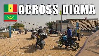 Diama Border Crossing: From Senegal to Mauritania via Gravel Roads to Keur-Macene [E32]