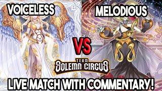 Voiceless Voice Vs Melodious : Yu-Gi-Oh! Locals Feature Match | Live Duel