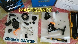 Maintenance || Reel Okuma JAW 20  || Part 02