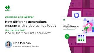 Newzoo Live: How different generations engage with video games