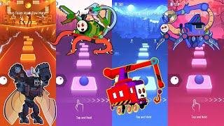 Mecha Harold vs Dragonfly Percy vs Thomas Sendy Monster vs Thomas Robot Megamix coffin danc EDM RUSH