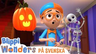 Blippi Svenska | Halloween | pedagogiska videor för barn