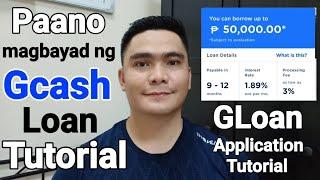 PAANO MAGBAYAD NG LOAN SA GCASH TUTORIAL | PAANO MAG APPLY NG LOAN SA GLOAN STEP BY STEP GUIDE