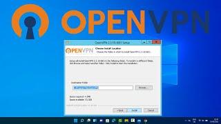 How To Install & Setup OpenVPN Client On Windows 10 / Windows 11