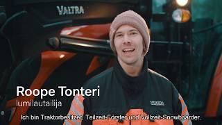 Valtra Unlimited. Roope Tonteri mit Valtra A94