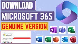 How to download and install Microsoft Office 365 from Microsoft | Free for Lifetime | Offline Setup