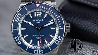 5 years in the making! The Hanhart Aqausphere Diver Hands-On Review.