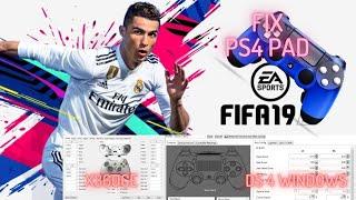 How to Fix PS4 Controller not working in FIFA19 DS4 and X360ce Fix