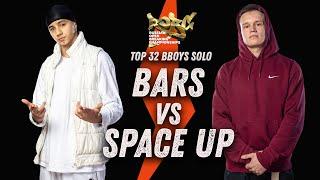 Bars (Breakoniers) vs Space Up (Formsides)  Top 32 BBoys Solo  2021 ROBC x WDSF