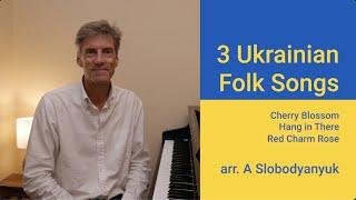 Three Ukrainian Folk Songs arranged by A. Slobodyanyuk