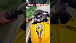 Pulsar Rs 200 Top speed 157 #Sameer Raider please subscribe 