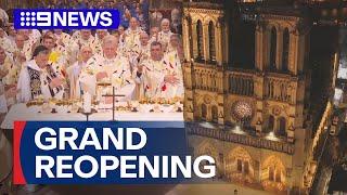 Notre Dame holds first masses in five years | 9 News Australia