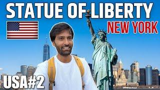 I VISITED STATUE OF LIBERTY IN World's Most Popular NEW YORK CITY USA