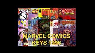 Marvel Comics Keys 1996 - Top Books to Look Out For in the Wild