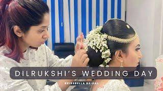 Dilrukshi’s bridal makeup