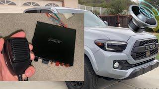 LOUD PA System install on my Tacoma! (Siren)