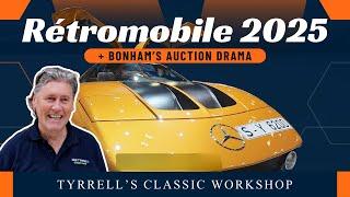 Iain’s trip to Retromobile part two, and bidding at auction | Tyrrell's Classic Workshop