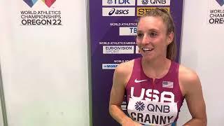 Elise Cranny wanted more after 9th place at 2022 Worlds in 5000m