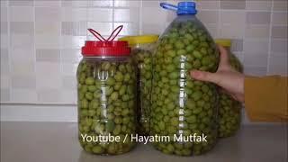 Kışlık Erimeden Dayanabilen Kırma Zeytin Yapımı 