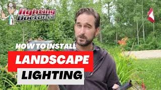 How to Install Landscape Lighting (Watch This First)