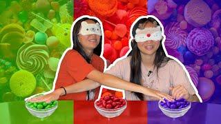 What Color Candy are We Eating? | Janet and Kate