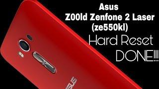 Asus Z00ld Zenfone 2 Laser (ze550kl) hard reset done 2017!!!