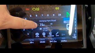 2021 2022 2023 2024 KTM 1290 Super Adventure IN DISPLAY NAVIGATION SETUP AND KTM MY RIDE