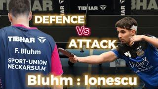 ONE OF THE BEST DEFENCE‼️ MATCHES EVER | Florian Bluhm - Eduard Ionescu