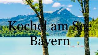 Die schönste Strecke richtung Kochel am See Bayern. Bavaria,