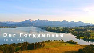 Forggensee im Allgäu | Stauseen in Bayern | 4K