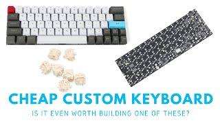 Build a Cheap Custom Keyboard?  Is it worth it?