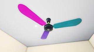 DIY Wobbly Ceiling Fan with Household Items - Roblox Ceiling Fans