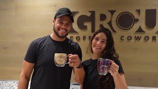 GROU Coffee + Cowork  "A Hot Spot Café and Neat Coworking Space"