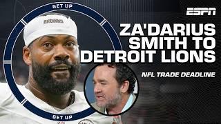  BREAKING  Detroit Lions acquire DE Za'Darius Smith in a trade from Cleveland Browns | Get Up