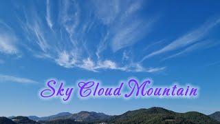 하늘,구름,산 풍경 #하늘/sky # 구름/clouds# 산/mountain# 풍경/scenery