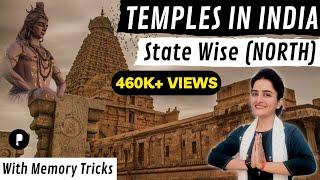 Temples in India | North India | Indian Art & Culture | Memory Tricks by Ma'am Richa | Lecture #1