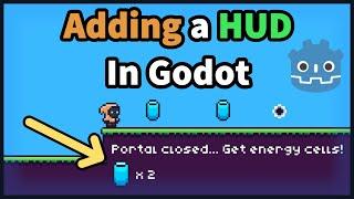 Adding a HUD in Godot 4.2