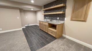 Lee's Summit, Missouri Basement with Wet Bar | Empire Remodeling Kansas City